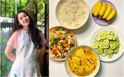 Nữ sinh chia sẻ loạt mâm cơm 70K ngon khó cưỡng, dân mạng đua nhau xin ở ghép