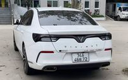 Cận cảnh xe ô tô nghi của 5 đối tượng trốn khỏi nhà tạm giữ