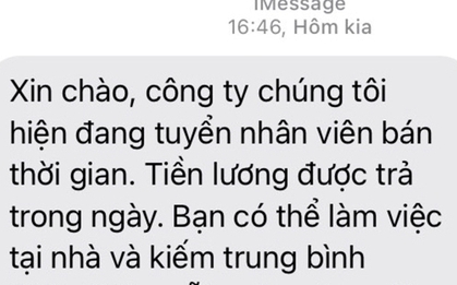 Nhiều nạn nhân "dính bẫy" lừa đảo vì bị dụ "làm việc bán thời gian lương cao"