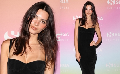 "Thiên thần nội y" Emily Ratajkowski khoe đường cong nóng bỏng tại sự kiện