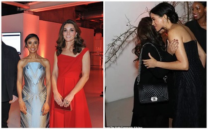 Bức ảnh chưa từng thấy về Meghan Markle dự tiệc cùng Công nương Kate bất ngờ được chia sẻ