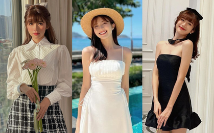 Gu thời trang kẹo ngọt của cô em út Ngọc Huyền (Thương Ngày Nắng Về): toàn váy áo xinh xắn đáng để chị em học hỏi