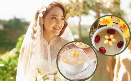 Món tráng miệng trong tiệc cưới Minh Hằng: "Cực phẩm" bảo trì nhan sắc