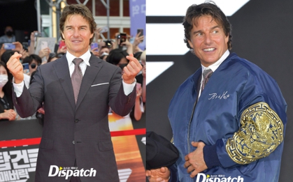 Tom Cruise gây sốt với màn nhập gia tùy tục khi đến Hàn: Hết "bắn tim" đến tạo dáng kết màn như idol Kpop
