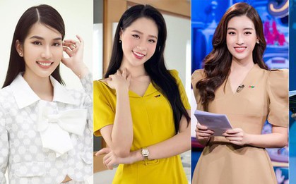 Dàn Hoa, Á hậu đẹp hút hồn khi làm MC trên truyền hình