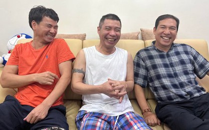 Nghệ sĩ Công Lý rạng rỡ khi hội ngộ Xuân Bắc - Quang Thắng