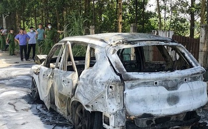Thông tin bất ngờ vụ xe 7 chỗ bốc cháy khiến 1 người thiệt mạng