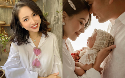 MC Vân Hugo công khai diện mạo con gái