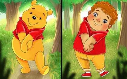 Ngạc nhiên với dung nhan của 15 con vật trong phim hoạt hình Disney khi biến hóa thành con người