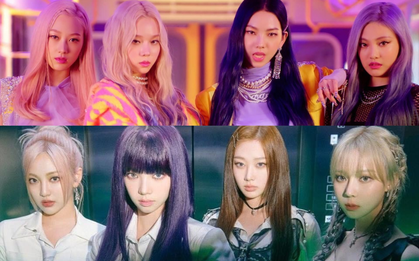 aespa qua từng thời kì: Bùng nổ ngoại hình ngày càng thăng hạng, thành tích còn vượt BLACKPINK ở khoản này!