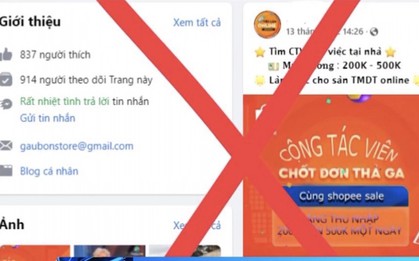 Tuyển cộng tác viên xử lý đơn hàng online: Vì sao nhiều người "mắc bẫy"?