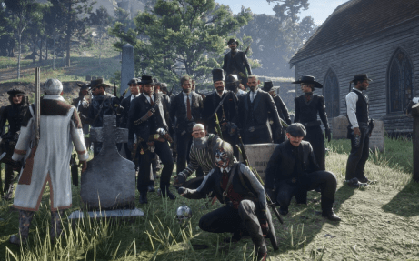 Bị NPH bỏ rơi, game thủ Red Dead Online tự tổ chức "tang lễ" cho chính tựa game của mình
