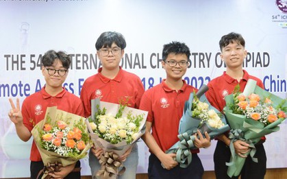 100% thí sinh Việt Nam đạt Huy chương vàng Olympic Hóa học quốc tế