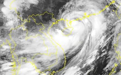 Bão số 1 áp sát đất liền Trung Quốc, phía Đông Bắc Bộ của Việt Nam có mưa lớn