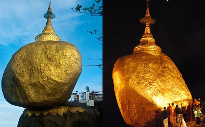 Tảng đá dát vàng đứng chênh vênh nghìn năm trên núi, thách thức mọi định luật vật lý khiến các nhà khoa học bối rối