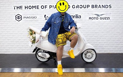 Lộ diện chủ nhân đầu tiên sở hữu phiên bản giới hạn Justin Bieber x Vespa tại Việt Nam
