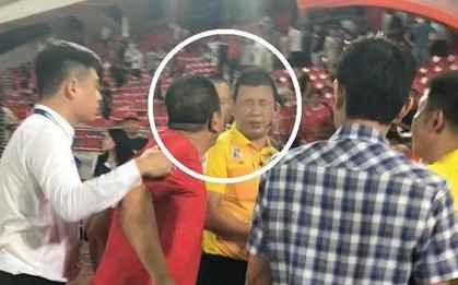 Hải Phòng yêu cầu CLB giải trình vụ tóm cổ, nhổ nước miếng vào trọng tài