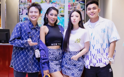 Chất ngất với visual siêu đỉnh của dàn sao Việt tại Street Shop MLB Nguyễn Trãi