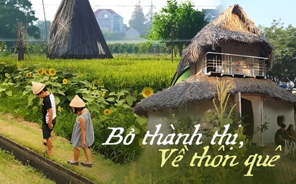 Bán nhà thành phố về quê sống đời nhẹ tênh: Mua hẳn 12.000m2 đất làm trang trại, xây biệt thự trên cánh đồng