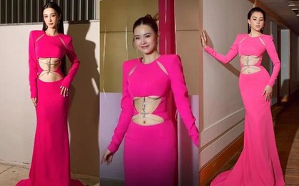 Mặc lại váy xẻ chân ngực của Tiểu Vy, Midu khoe sắc vóc nóng bỏng đáng ngưỡng mộ ở tuổi 33
