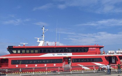 Hãng tàu Phú Quốc Express muốn hoãn tuyến Đà Nẵng - Lý Sơn đến hết năm