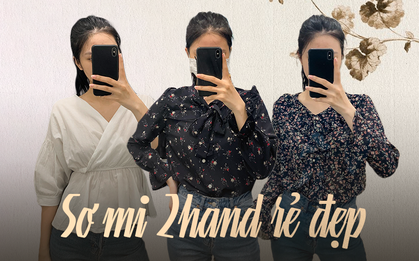 Đi mua áo sơ mi tại cửa hàng "second-hand": Quá trời mẫu xinh xắn mà giá chỉ hơn trăm nghìn