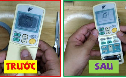 Hồi sinh điều khiển điều hòa bị chảy mực màn hình cho người mới: siêu đơn giản, ít tốn tiền