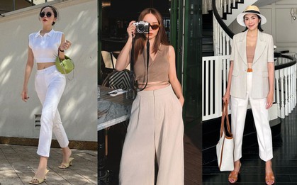Diện crop top tài tình như sao Việt với 12 cách phối đồ sành điệu, hack dáng tối ưu