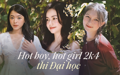Điểm mặt dàn hot girl, hot boy sinh năm 2004 sẽ tham gia kỳ thi THPT Quốc gia
