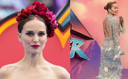 Natalie Portman lộ dấu hiệu lão hóa, Rita Ora "thả rông" nóng bỏng trên thảm xanh