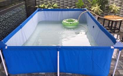Bé gái 3 tuổi đuối nước khi tắm bể bơi mini tại nhà