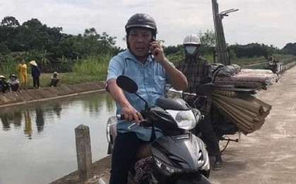 Phó bí thư Đảng ủy xã lao xuống sông cứu 2 trẻ em đuối nước