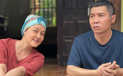 Hình ảnh Công Lý trong tập phim chiếu trên VTV sau thời gian vắng bóng vì điều trị bệnh