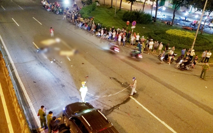 TP.HCM: 2 cô gái tử vong, em nhỏ 1 tuổi bị thương nặng sau va chạm với ô tô bán tải