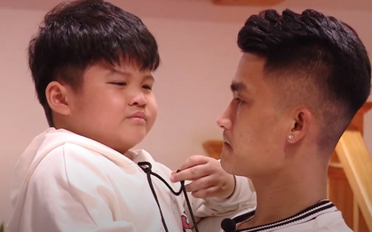 Muôn cách dỗ con nít của "cây hài" Mạc Văn Khoa trên truyền hình, các ông bố trẻ học ngay kẻo muộn!