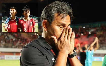 Vào chung kết gặp Việt Nam, cả đội U16 Indonesia lại khóc