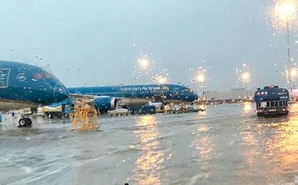 Nhiều chuyến bay hôm nay bị ảnh hưởng bởi bão số 2