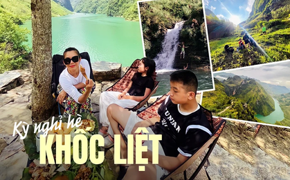 Nhật ký 5 ngày phượt bằng xe máy của bà mẹ ở Hà Nội và 2 con