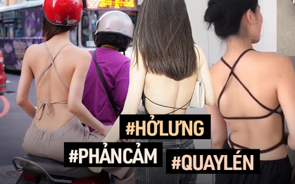 Chị em mặc áo yếm phô trọn lưng trần ra phố: Có đáng để bị quay lén và bêu riếu?