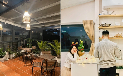 Chàng trai cải tạo sân thượng xuống cấp thành phòng ở, view phố cổ Hà Nội đẹp bất ngờ