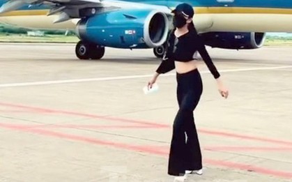 Cấm bay nữ hành khách nhún nhảy quay clip "sống ảo" ở phi trường