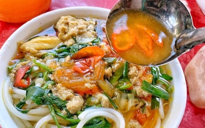 Nam Định có món bún thường bán ở vỉa hè nhưng vị ngon hết ý, bạn đã thử chưa?