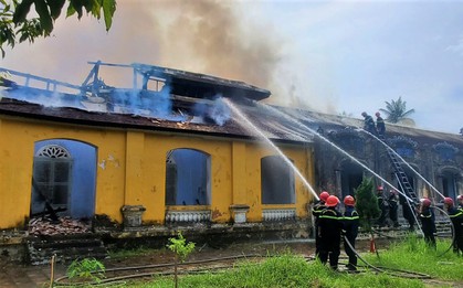 Cháy tại di tích Quốc Tử Giám triều Nguyễn ở Huế