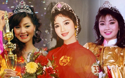 Những nàng Hậu của Việt Nam đã đăng quang hàng chục năm nhưng chưa có người kế vị