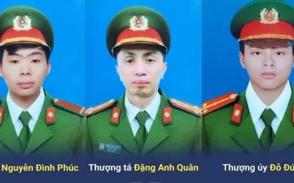 Chủ tịch nước truy tặng Huân chương Chiến công hạng Nhất cho ba chiến sĩ hy sinh khi chữa cháy tại Hà Nội