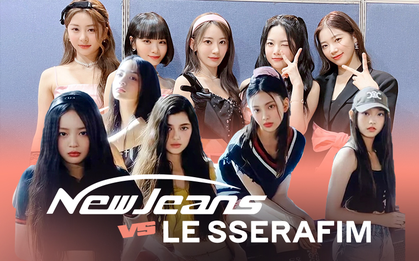 2 "em gái BTS" ra mắt liền kề: LE SSERAFIM thành tích khá ổn, NewJeans được đầu tư 300 tỷ có vượt qua đàn chị?