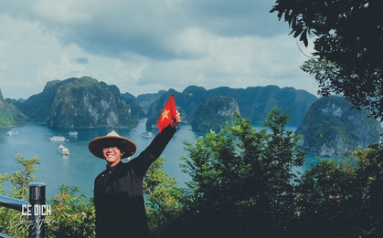 Chàng trai mang 3 áo dài đi suốt 8000km: "Áo dài Việt Nam chúng tôi đẹp lắm"!