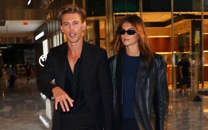 Mẫu 9X Kaia Gerber xinh đẹp đi dự sự kiện cùng bạn trai