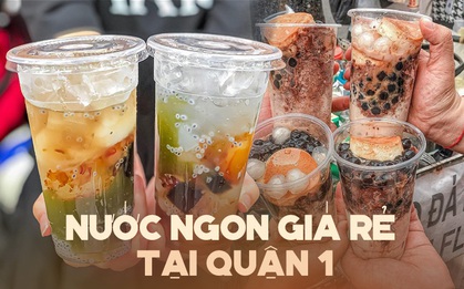 "Toạ độ" những món nước ngon ở quận 1, cầm 20k có ngay ly khổng lồ