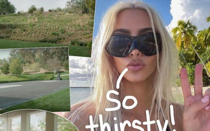 Kim Kardashian đã làm gì mà bị chính quyền địa phương chỉ trích khi California gặp hạn hán?